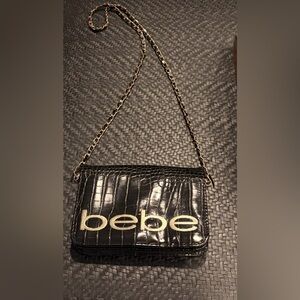 bebe small crossbody croc bag